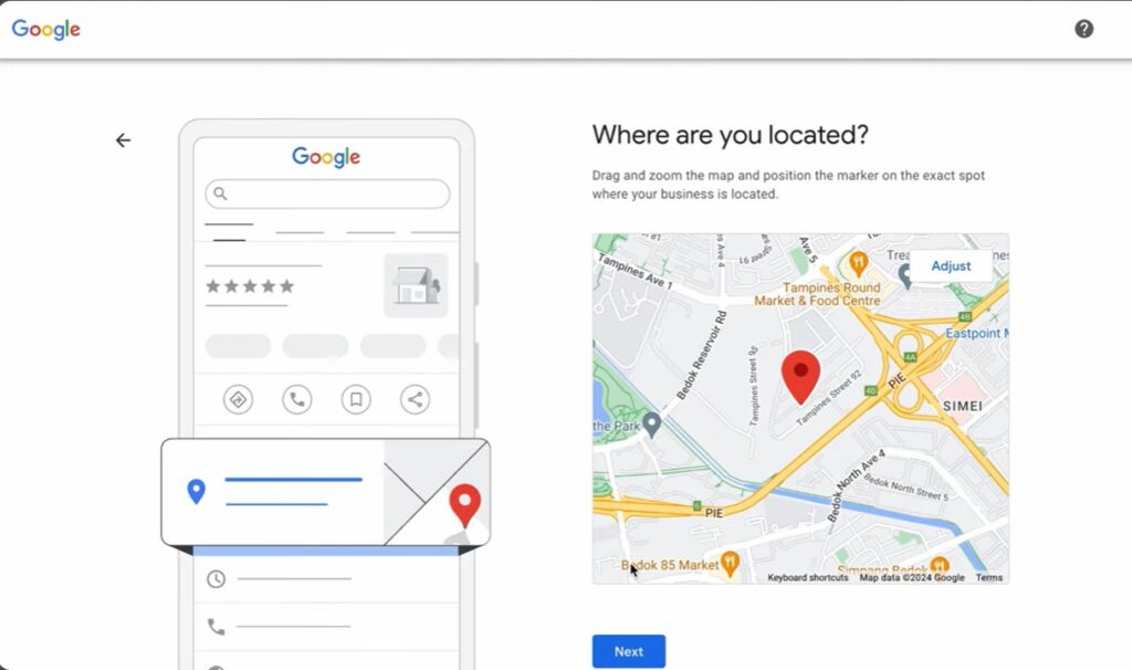 Pinning exact business location on the map — best way to advertise a garage door business locally